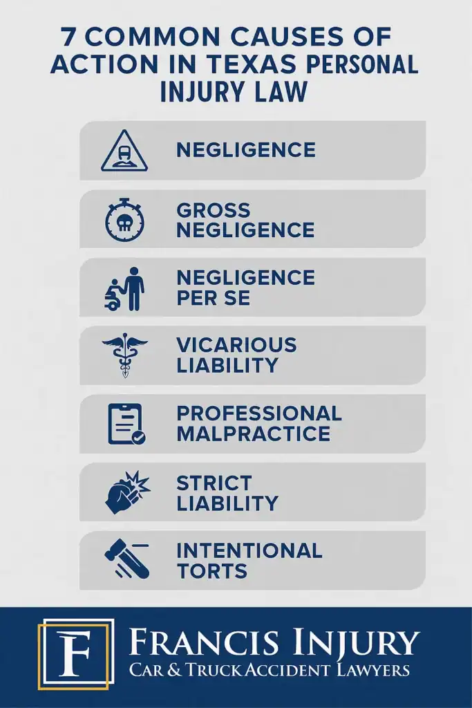 causes of injury claims