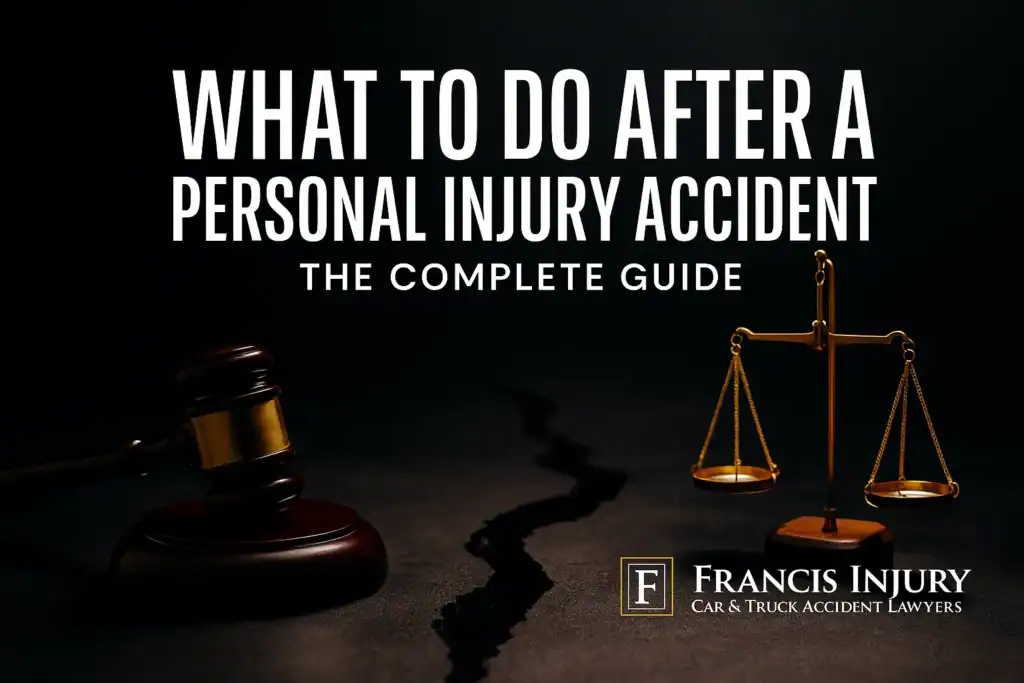 Qué hacer tras un accidente con lesiones personales