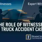 The Role of Witnesses in Truck Accident Cases