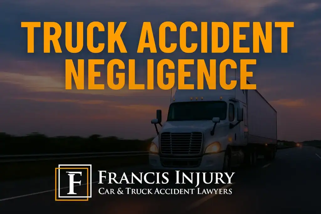 Truck Accident Negligence