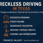 Reckless Driving Examples