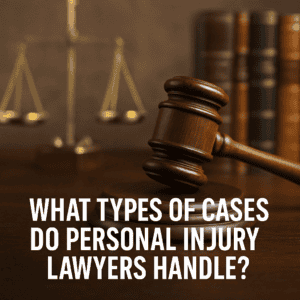 What Types of Cases Do Personal Injury Lawyers Handle