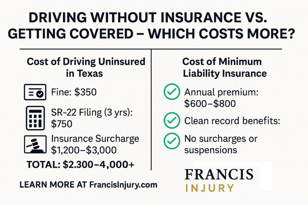 Insurance vs No Insurance