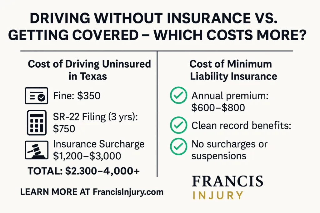 Insurance vs No Insurance