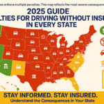 Most severe penalties for driving without insurance by state