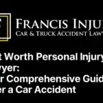 Fort Worth Personal Injury Lawyer: Your Comprehensive Guide After a Car Accident