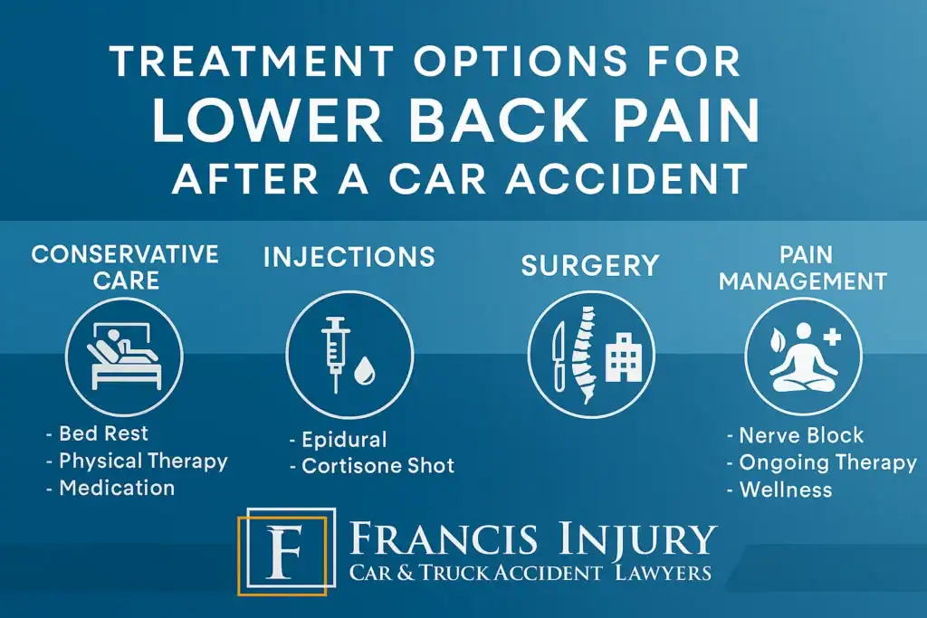 Back Pain Treatment Infographic