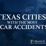Ciudades de Texas con más accidentes de tráfico