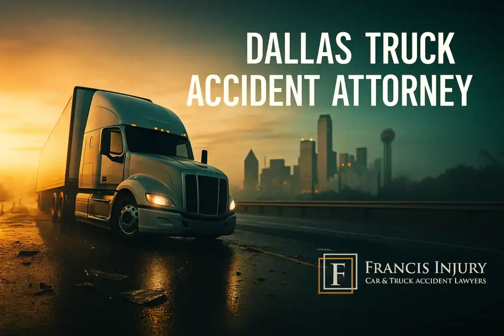 Dallas Truck Accident Scene