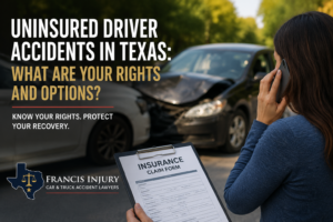 Uninsured driver accidents in Texas