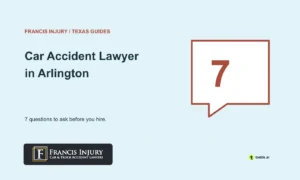 Car accident lawyer in Arlington: prepare questions before a consultation