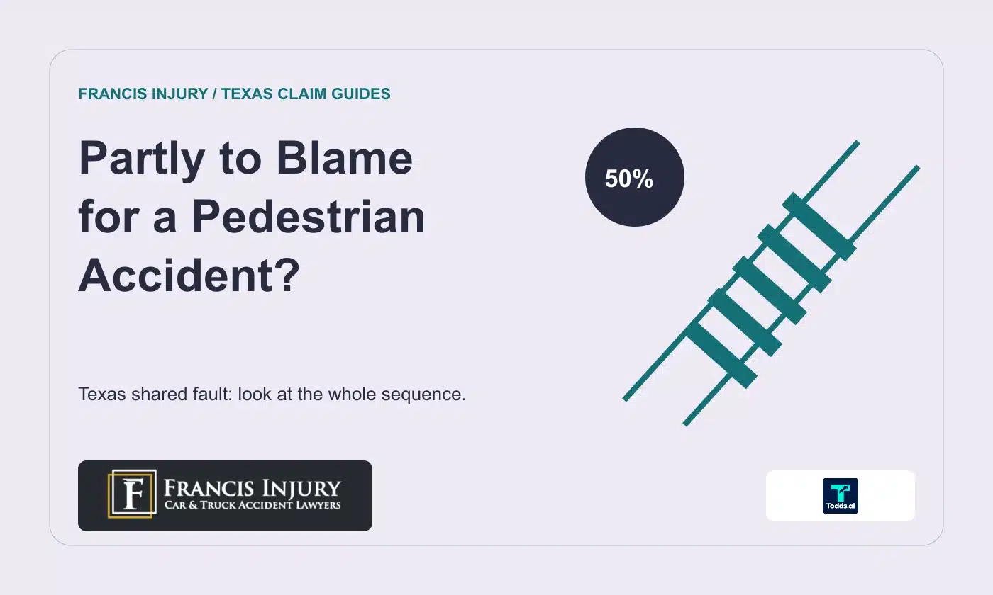 Partly to Blame for a Pedestrian Accident in Texas?